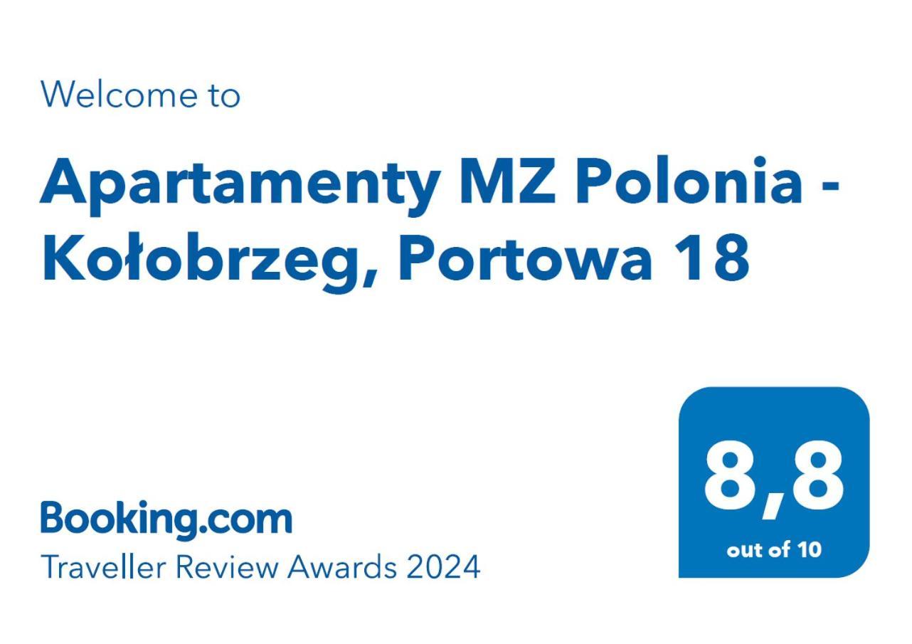 Apartamenty Mz Polonia - Kolobrzeg, Portowa 18 Kültér fotó